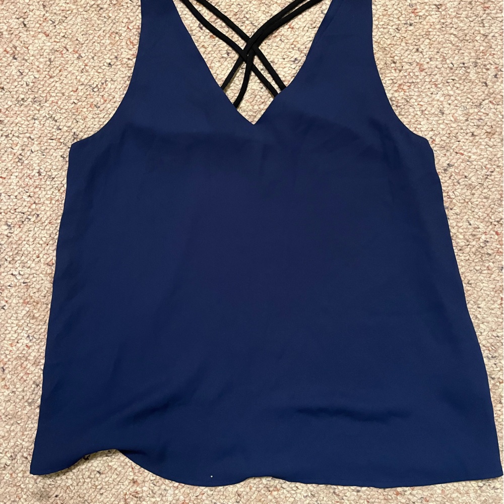 Express Navy Tank Top
